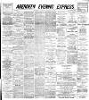 Aberdeen Evening Express Thursday 02 January 1890 Page 1