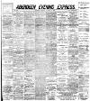 Aberdeen Evening Express Friday 03 January 1890 Page 1