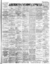 Aberdeen Evening Express Saturday 18 January 1890 Page 1