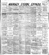 Aberdeen Evening Express Friday 28 February 1890 Page 1