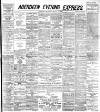 Aberdeen Evening Express Saturday 02 August 1890 Page 1