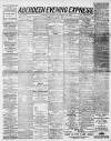 Aberdeen Evening Express Monday 29 September 1890 Page 1