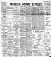 Aberdeen Evening Express Thursday 01 January 1891 Page 1