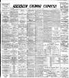 Aberdeen Evening Express Saturday 31 January 1891 Page 1