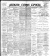 Aberdeen Evening Express Monday 01 February 1892 Page 1