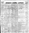 Aberdeen Evening Express Thursday 07 April 1892 Page 1