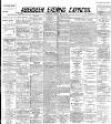 Aberdeen Evening Express Tuesday 03 May 1892 Page 1