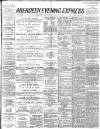 Aberdeen Evening Express Wednesday 04 January 1893 Page 1