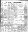 Aberdeen Evening Express Tuesday 07 February 1893 Page 1