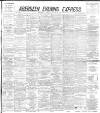 Aberdeen Evening Express Monday 28 August 1893 Page 1