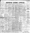 Aberdeen Evening Express Tuesday 10 October 1893 Page 1