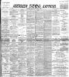 Aberdeen Evening Express Monday 12 March 1894 Page 1