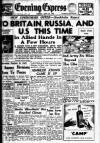 Aberdeen Evening Express Monday 30 April 1945 Page 1