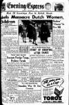 Aberdeen Evening Express Monday 12 November 1945 Page 1