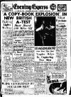 Aberdeen Evening Express Wednesday 16 May 1956 Page 1