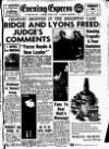 Aberdeen Evening Express Thursday 06 March 1958 Page 1
