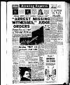 Aberdeen Evening Express Monday 07 November 1960 Page 1
