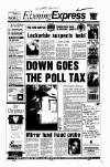 Aberdeen Evening Express Wednesday 04 December 1991 Page 1