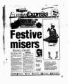 Aberdeen Evening Express Saturday 21 December 1991 Page 1