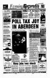 Aberdeen Evening Express Friday 24 January 1992 Page 1