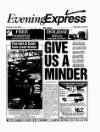 Aberdeen Evening Express Tuesday 11 July 1995 Page 1