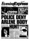 Aberdeen Evening Express Saturday 21 November 1998 Page 1