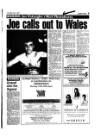 BOXING: Joe Calzaghe v Rick Thornberry Joe calls out to Wales