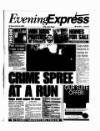 Aberdeen Evening Express Friday 13 August 1999 Page 1