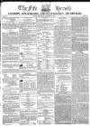 Fife Herald Thursday 07 December 1837 Page 1