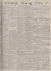 Edinburgh Evening News Tuesday 08 October 1878 Page 1