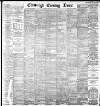 Edinburgh Evening News Thursday 31 January 1889 Page 1