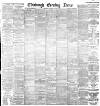 Edinburgh Evening News Wednesday 04 September 1889 Page 1