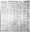 Edinburgh Evening News Wednesday 25 September 1889 Page 1