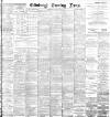 Edinburgh Evening News Thursday 23 January 1890 Page 1