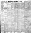 Edinburgh Evening News Wednesday 15 April 1891 Page 1