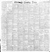 Edinburgh Evening News Thursday 10 March 1892 Page 1