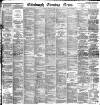 Edinburgh Evening News Wednesday 16 August 1893 Page 1