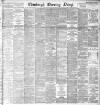 Edinburgh Evening News Friday 25 January 1895 Page 1