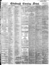 Edinburgh Evening News Wednesday 25 October 1899 Page 1