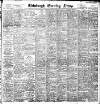Edinburgh Evening News Saturday 20 January 1900 Page 1