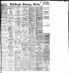 Edinburgh Evening News Friday 01 November 1918 Page 1