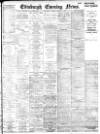 Edinburgh Evening News Thursday 22 January 1920 Page 1