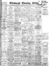 Edinburgh Evening News Saturday 03 July 1920 Page 1