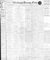 Edinburgh Evening News Tuesday 02 September 1924 Page 1