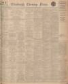 Edinburgh Evening News Tuesday 20 January 1925 Page 1