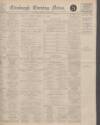 Edinburgh Evening News Saturday 15 October 1927 Page 1