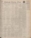 Edinburgh Evening News Tuesday 04 November 1930 Page 1