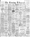 Dundee Evening Telegraph Wednesday 11 November 1891 Page 1