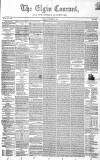 Elgin Courant, and Morayshire Advertiser Friday 21 November 1845 Page 1