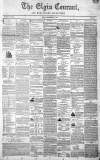 Elgin Courant, and Morayshire Advertiser Friday 25 September 1846 Page 1
